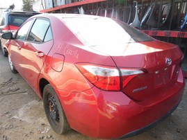 2014 Toyota Corolla LE Red 1.8L AT #Z23242
